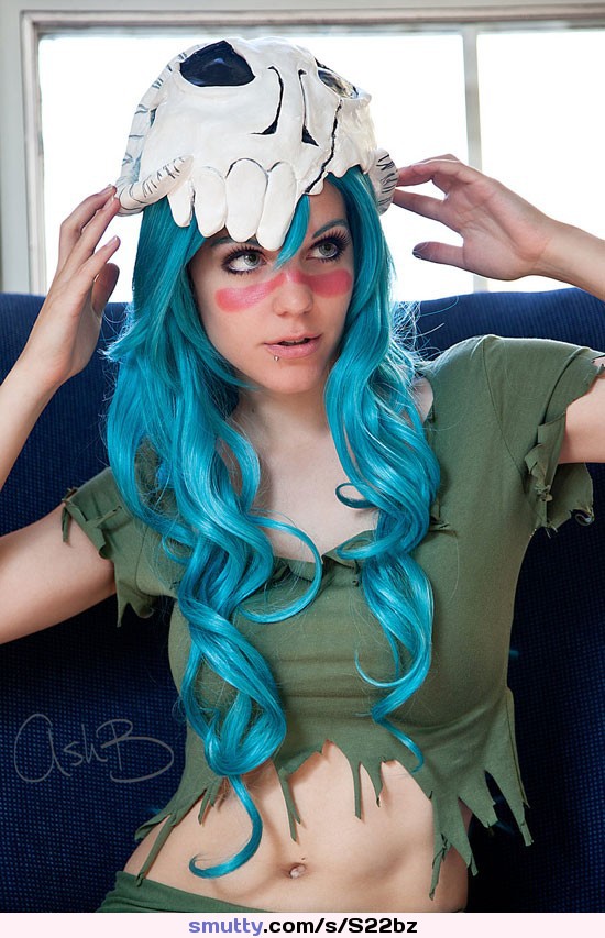 #NonNude #cosplay #bluehair