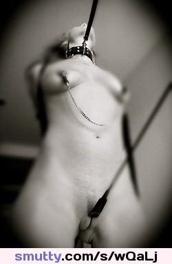 #pain #pleasure #pussy #shaved #shavedpussy #tits #smalltits #collar #nipple #torture #fetish #kink #nude #naked