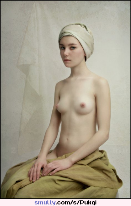 #LouisTreserras #painting #art #young #nude #bandana #beauty #gorgeous #smalltits #erectnipples #sheet