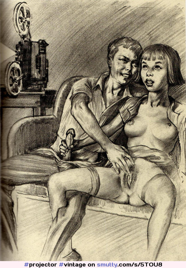 #vintage #drawing #sepia #couple #young #mutualmasturbation #fingering #rub...