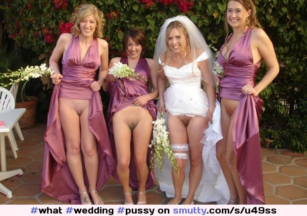 Wedding Pussy Shaved Upskirt