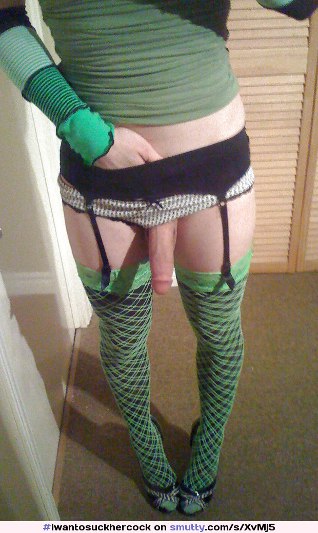 #trap#femboy#stockings#garterbelt#cockout#idsuckhercock
