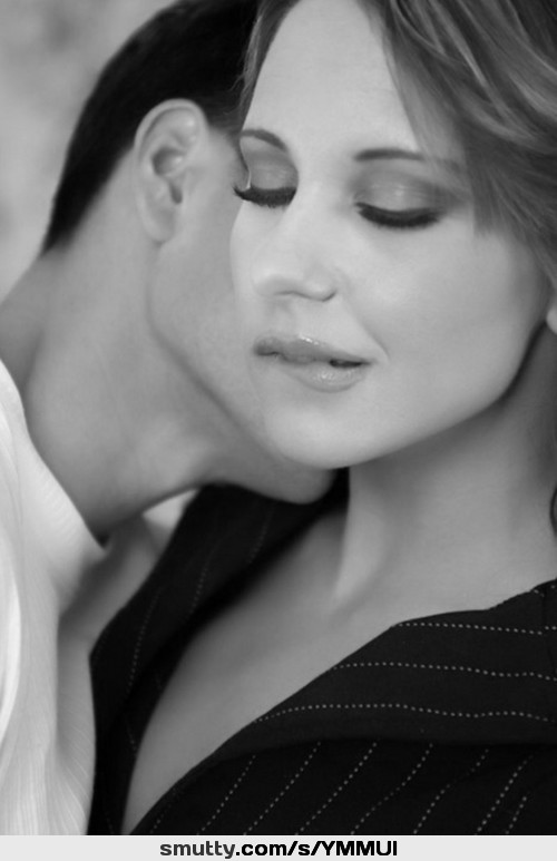 #blackwhite #couple #bitelip #kissingneck #closedeyes #faceofpleasure #sensual