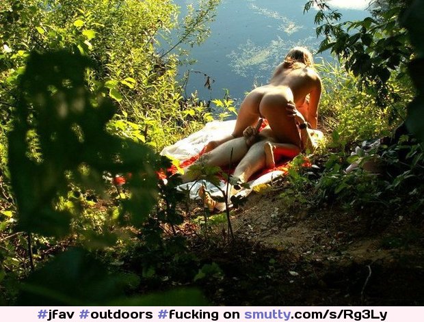 #outdoors #fucking #nature #couple #girlontop #romantic