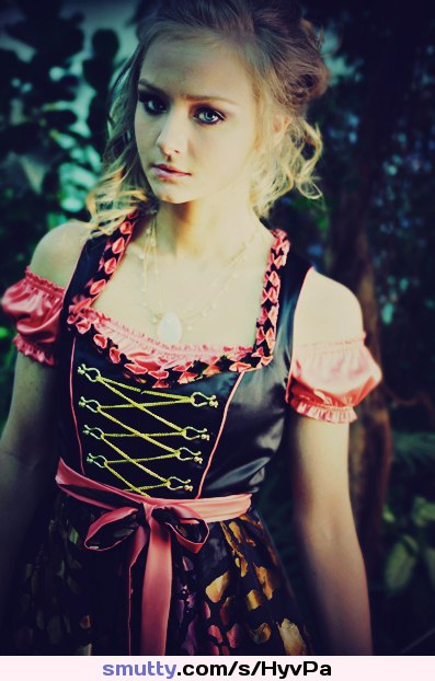 #lovely #cute #dirndl #dress #teen #fairy #fantasy #girl #young #little #dress #pretty #Nonude #bow #charming #princess #forest #wow #nice