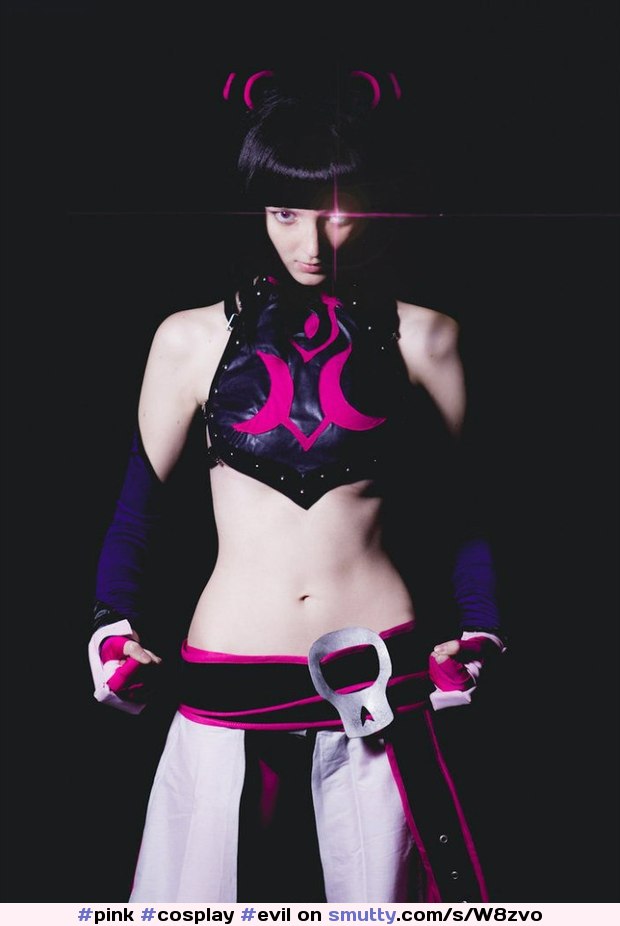 #cosplay #evil #FlatStomach #gloves #sexy #erotic #little #brunnette #girl #fantasy #fantastic #fairy #look #dangerous #awesome #hot #pink