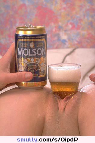 #WTF #beer #insertion #pussy