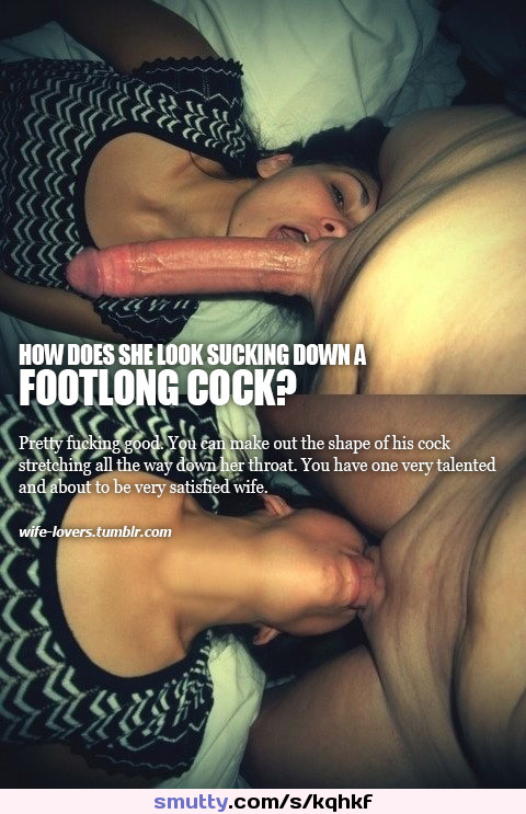 Gagging On Cock Captions - Wife Cuckoldcaption Caption Largecock Oral | My XXX Hot Girl