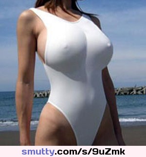 #Outside #Outdoors #Swimsuit #Sea #Beach #SeeThrough #SeeThru #Nipples #Tits #Boobs #Bigtits #BigBoobs