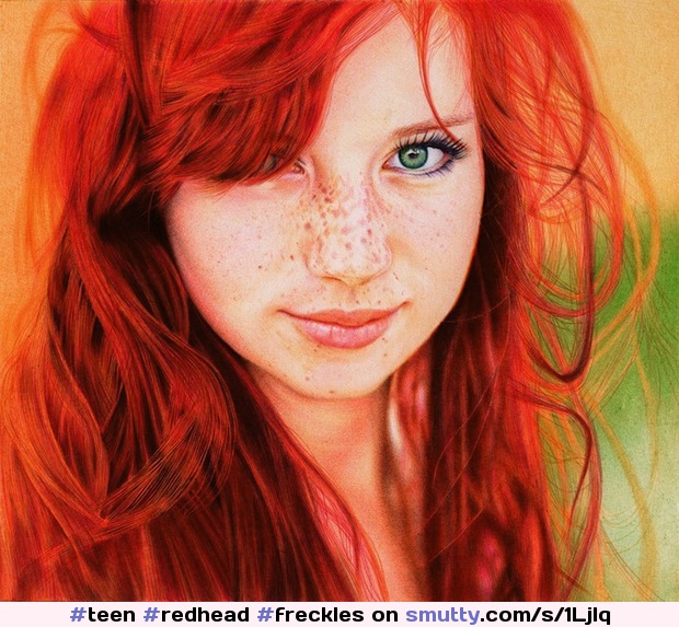#redhead #freckles #eyes #teen