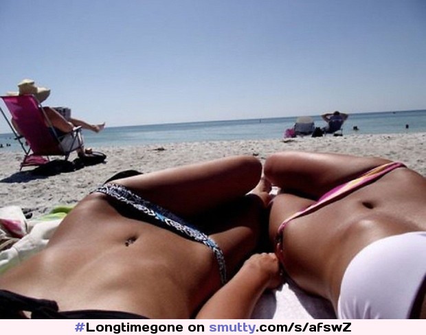 #SunBathing #Beach #TwoHotties #Bikini #SmokingHot #Longtimegone