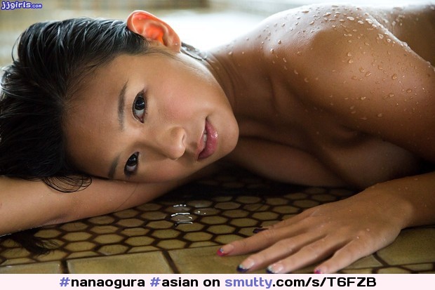 Nana Ogura #asian #japanese #cute #petite #wet #pool