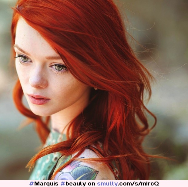 Beauty Beautifullface Killingeyes Dreaming Redhead Redhair Ink