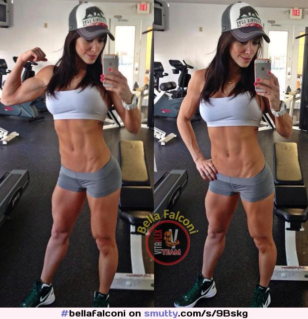 #hardbody #fit #fitness #abs #girlswithmuscle #muscle #sexy #athletic #nonnude #Toned #Tone #bellafalconi