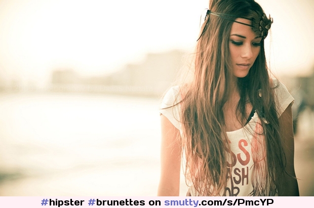 #brunettes #brunette #women #lips #headbands #sexy #hipster