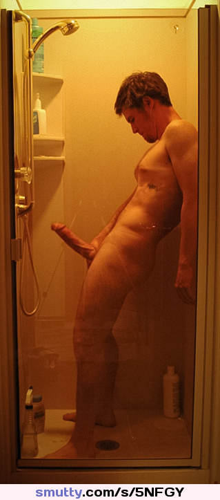 #masturbation in the #shower #bigcock