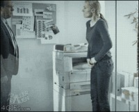 #gif #office #officelady #humor #hilarious