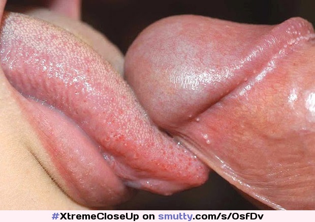 Closeup Blowjob Tongue
