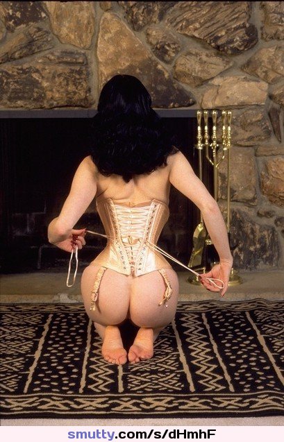 #DitaVonTeese #brunette #corset #fireplace #ass #butt #AssCleavage #AssCrack #Bunns
