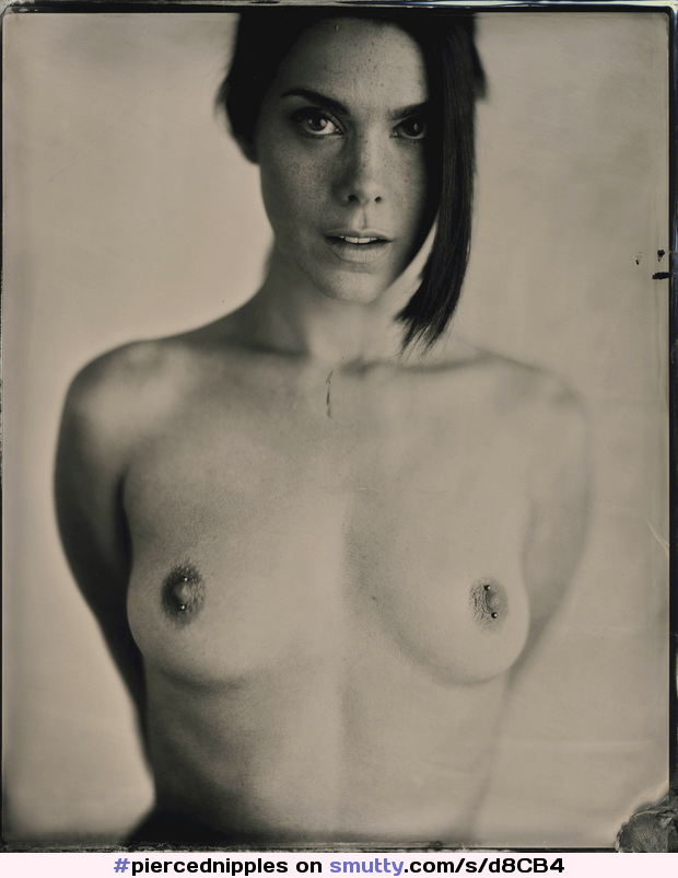 #NicoleVaunt by #BrandonFernandez #tintype #art #piercednipples