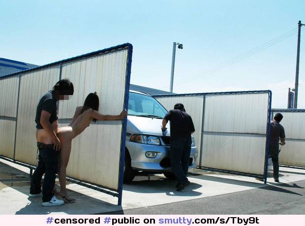 #public #publicsex #NudeInPublic #carwash #Japanese #asian #censored