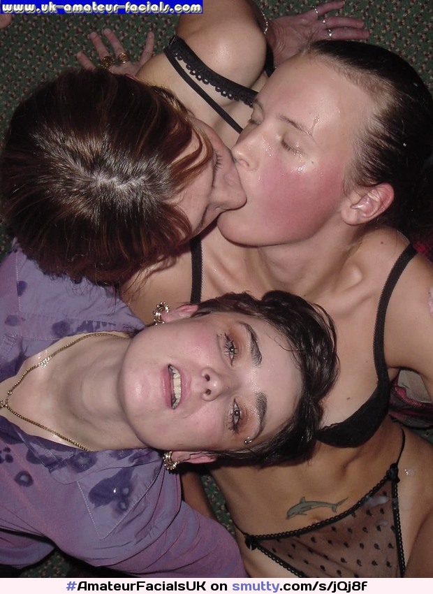 Two of the three girs are #Rachel and #Dee two uk amateur sluts. But who is the girl in purple shirt?