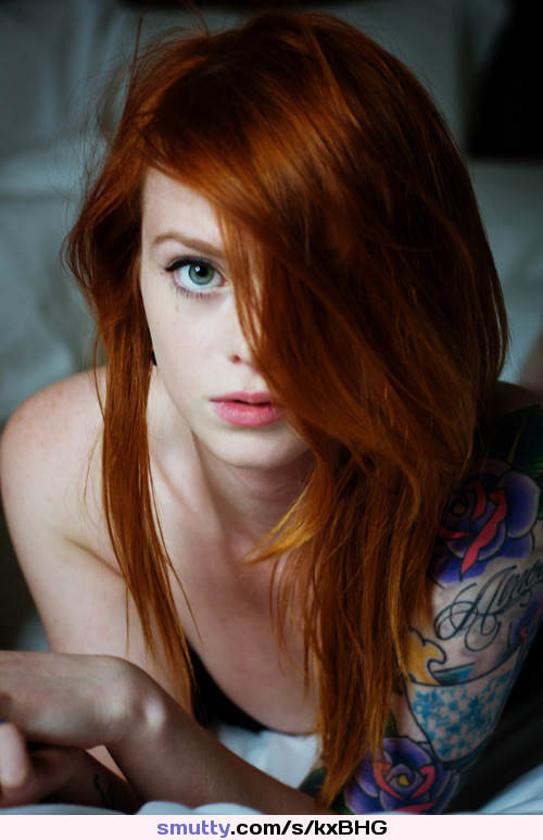 #cuteyoungteen #redhead #tattoos