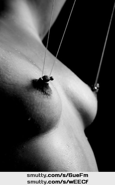 An image by: powderguide - #piercednipples #pierced #bondage #smalltits
