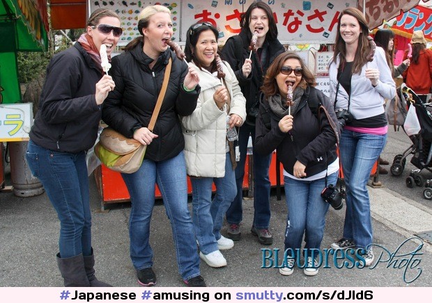 #amusing - chicks at the #Japanese Fertility Festival - now the question is do any of them deepthoat and swallow