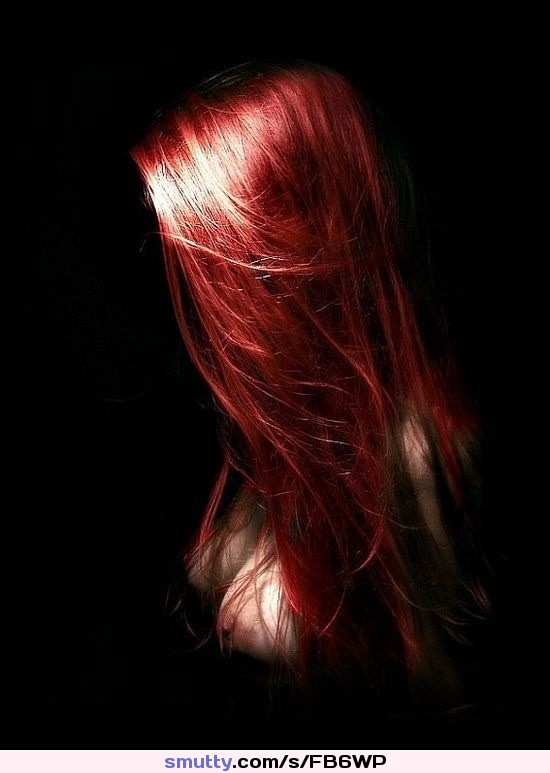 #beauty in the darkess ...#redhead  #lovey #sexy #longhair ....#tele