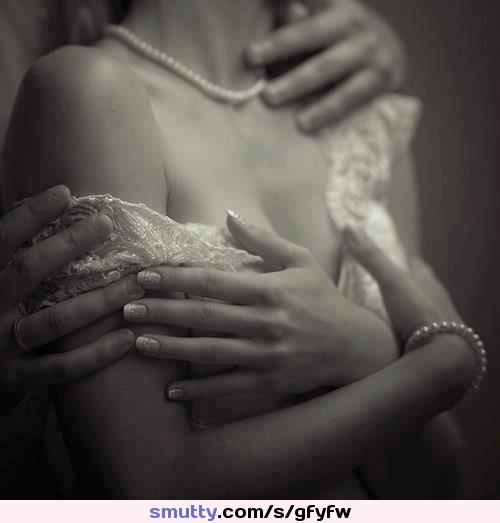 Such #beauty ....#Kissing her #nape ..#lips sliding by her #pearls ..#tasting with light bites and flicks of the #tongue....#lace ...#tele