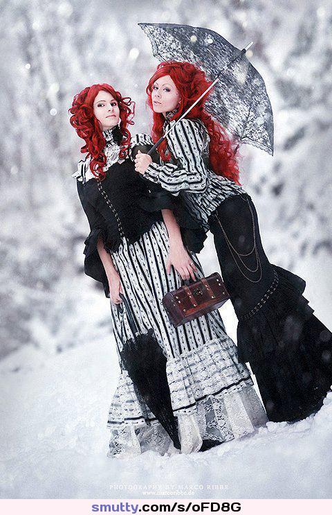 Yes, Please follow us we have a lovely dungeon...I mean...Hearth to warm you. 
#corset #lace #dressed #redhead #dangerouslysexy.....#tele