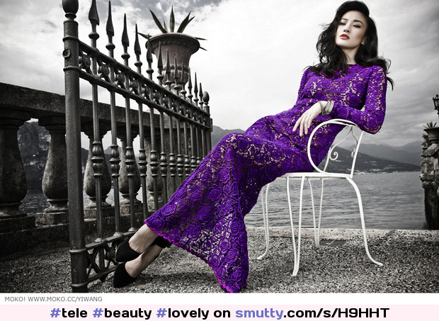 #beauty .........#lovely #sexy #gown #purple #elegant #brunette #blackhair #heels #Asian #beautiful #gorgeous #seethrough .......#tele