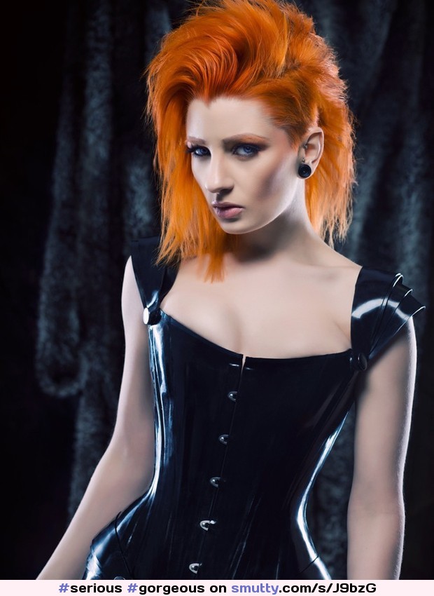 #gorgeous #lovely #redhead #pale #corset #eyes  #Beautiful #lovely #sexy .....#tele