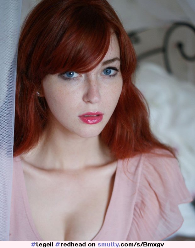 #redhead #redhair #hot #sexy #cute #beautiful #gorgeous #nonnude  #blueeyes #pinklips
