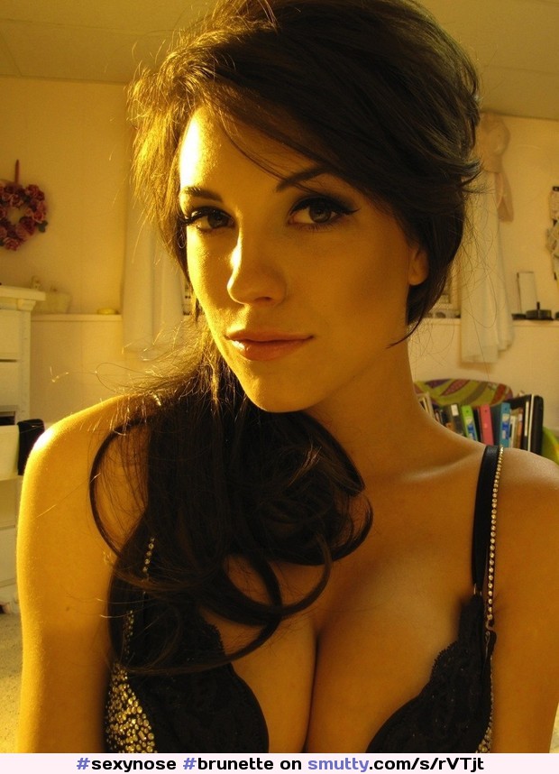 #brunette #darkhair #sexy #hot #beautiful #amateur  #boobs #nonnude #selfshot #selfpic