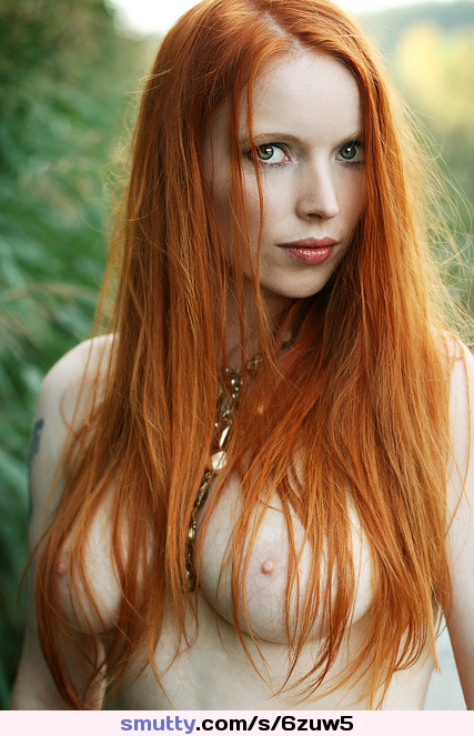 WyldTyger #redhair #tits #greeneyes