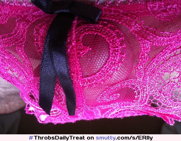 #cockinpanties #lacey #pink #panties #crossdressing #bulge #uncut #cock #uncutcock #seethrough #ThrobsDailyTreat