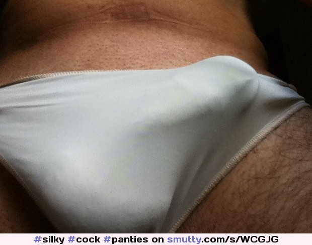 #cock #panties #cockinpanties #bulge #outline #seethrough #crossdressing #uncut #uncutcock #ThrobsDailyTreat #hard #hardcock #sexy #silky