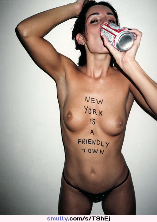 #bodywriting #drinking #beer #newyork