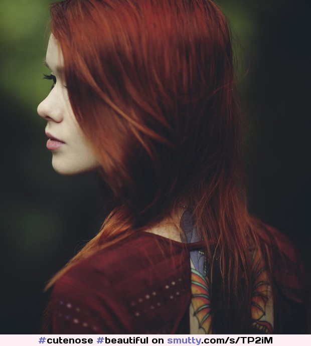 #Beautiful#redhead#pretty#face#tattoo#soft#sensual#artistic#young