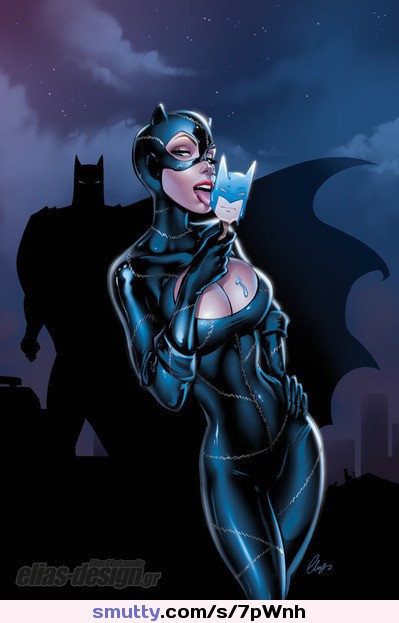 #Batgirl #licking #lolipop #badkitty
