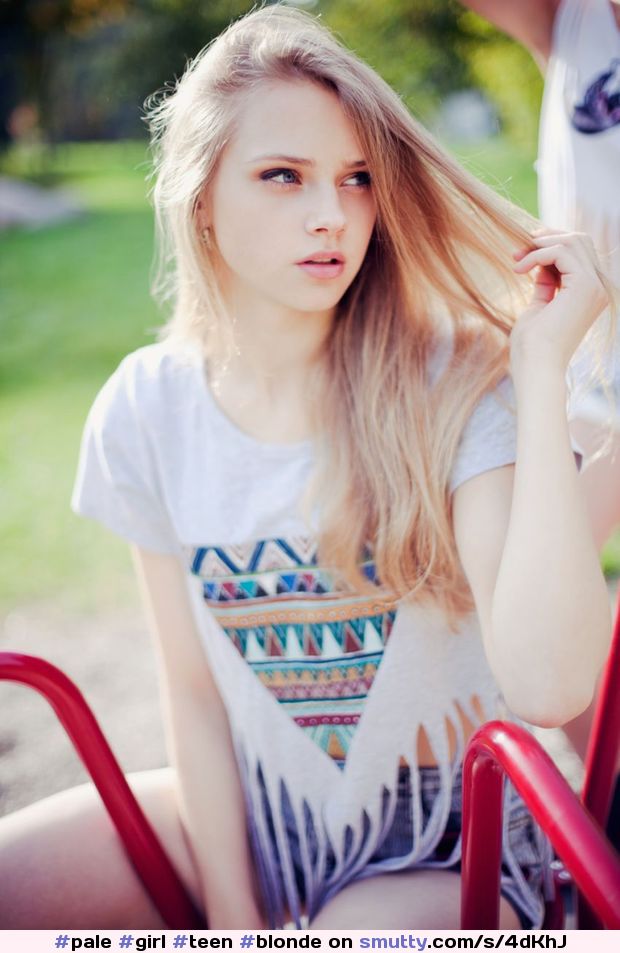 #girl #teen #blonde #nonnude #Beautiful #beauty #innocent #perfect #immaculate #playingwithhair #pale