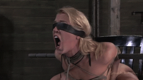Bondage Submission Blindfold Begging Blowjob Mouthfuck Tiedtits