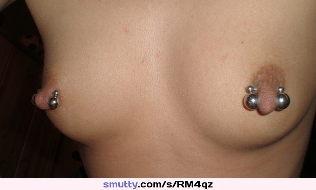 Women with huge nipple rings : Photo