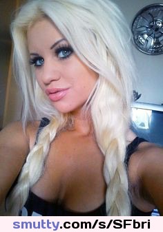 #blondeslut #bimbofication #cumslut #cumwhore #cumdump #braids #fucklips #blueeyes #fuckmeeyes #selfie  #iwannafuckher #nicerack