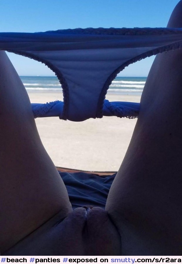 #beach #panties #exposed #nudist #outdoor
