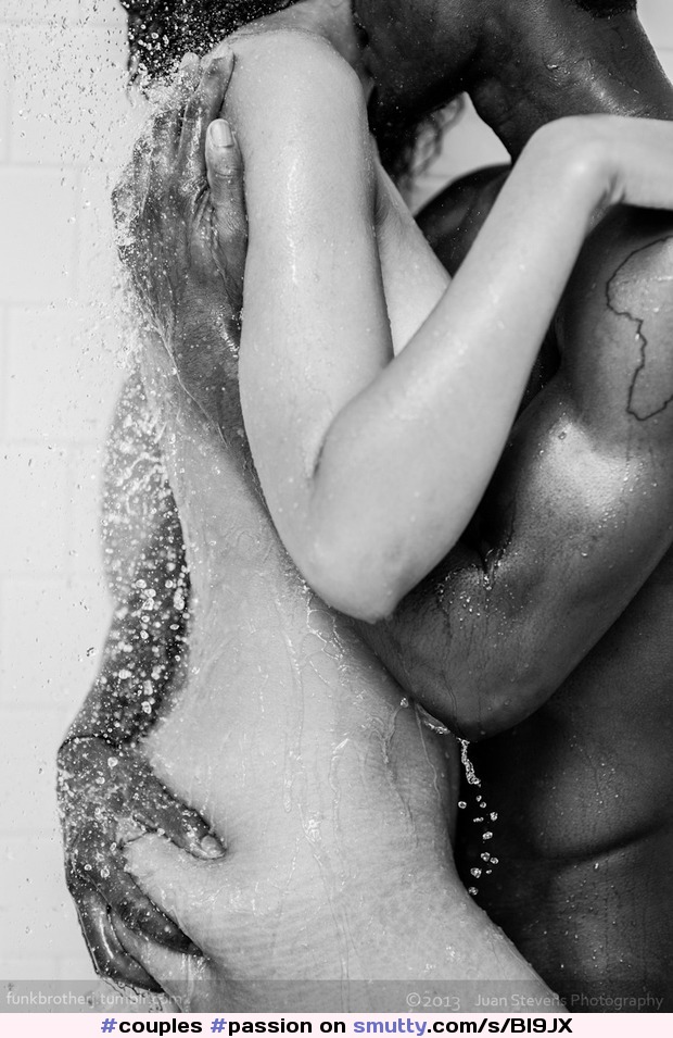 Couples Passion Sensual Sensualcouple Blackandwhite Shower