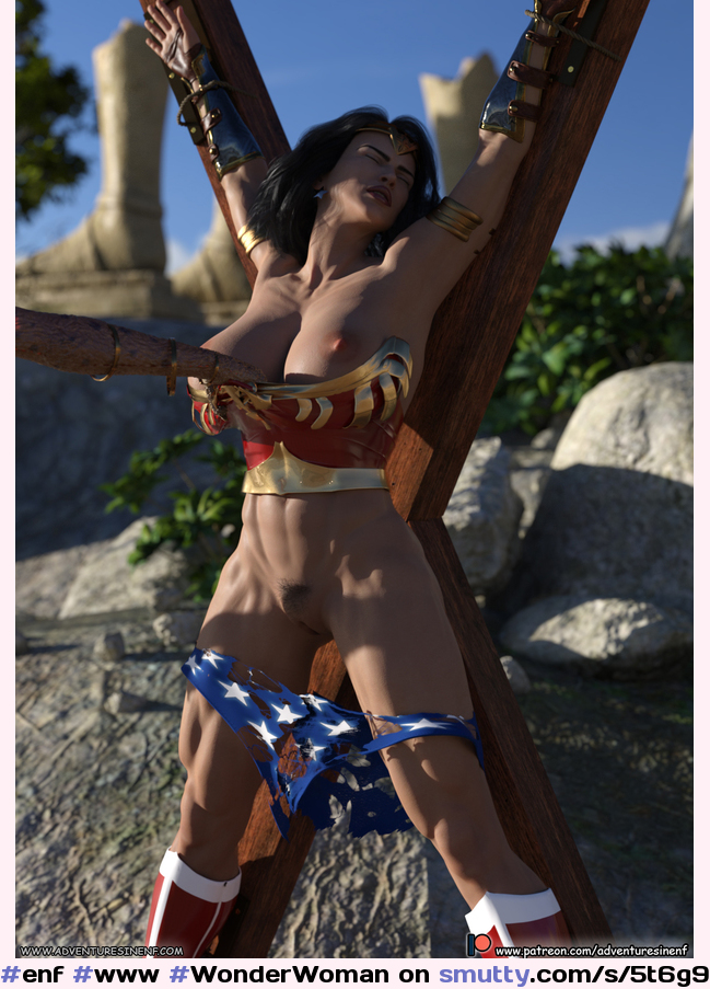 Wonder Woman Stripped Naked And Fucked - superheroine on smutty.com
