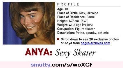#Anya of #HegreArchives. #profile #stats #lookingatcamera #smile